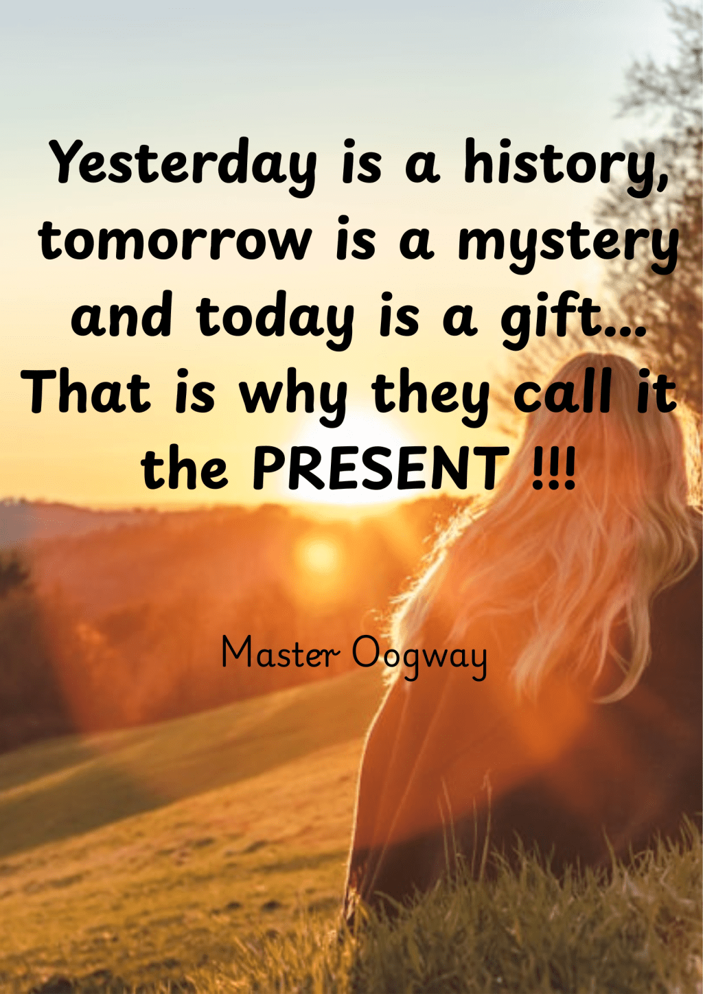 GOALS, BILLS, DEADLINES AND LIVING IN THE&nbsp;MOMENT.