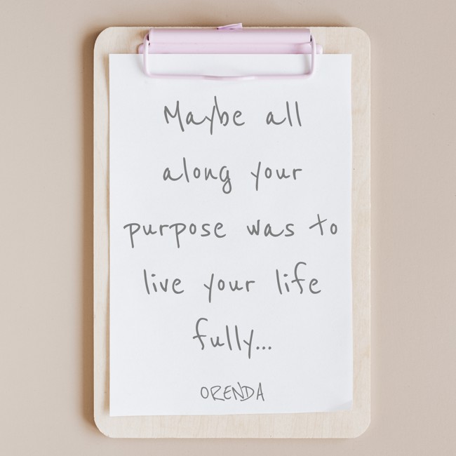 REDEFINING PURPOSE